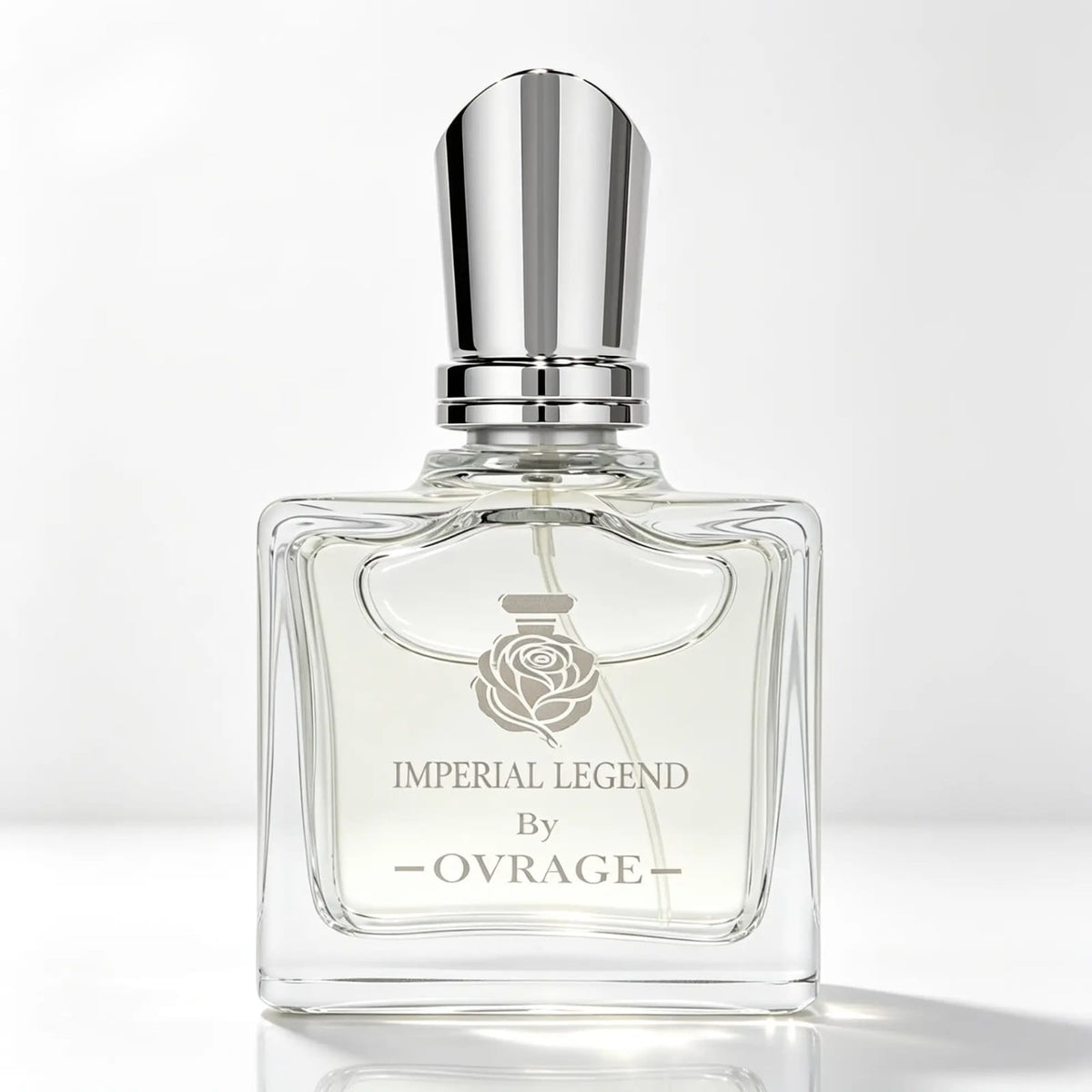 OVRAGE Imperial Legend Eau De Parfum 50ml Luxury Men's Perfume Bottle White Background