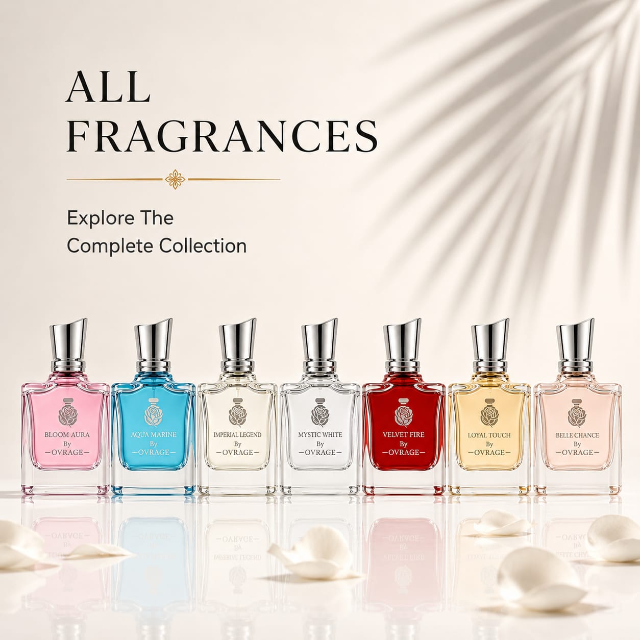 OVRAGE All Fragrances Collection – Premium long-lasting perfumes for men and women in Pakistan