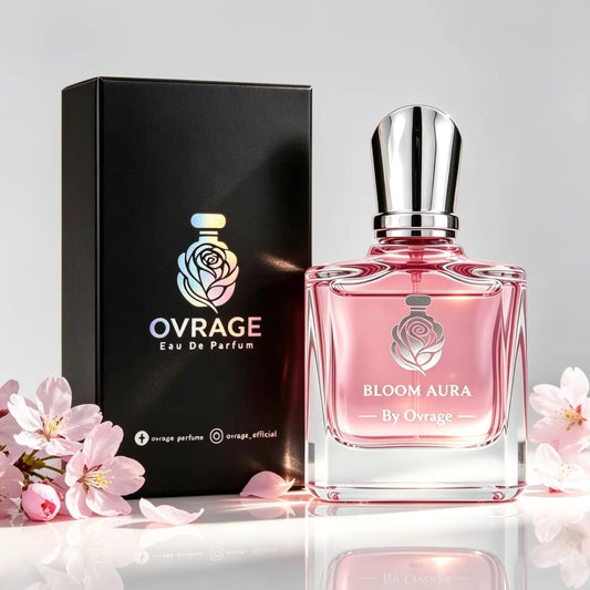 Bloom Aura 50ml floral perfume by OVRAGE