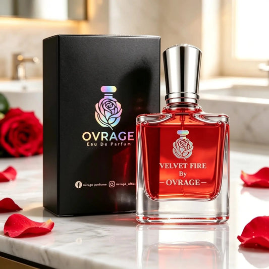 Velvet Fire 50ml sweet luxury perfume by OVRAGE