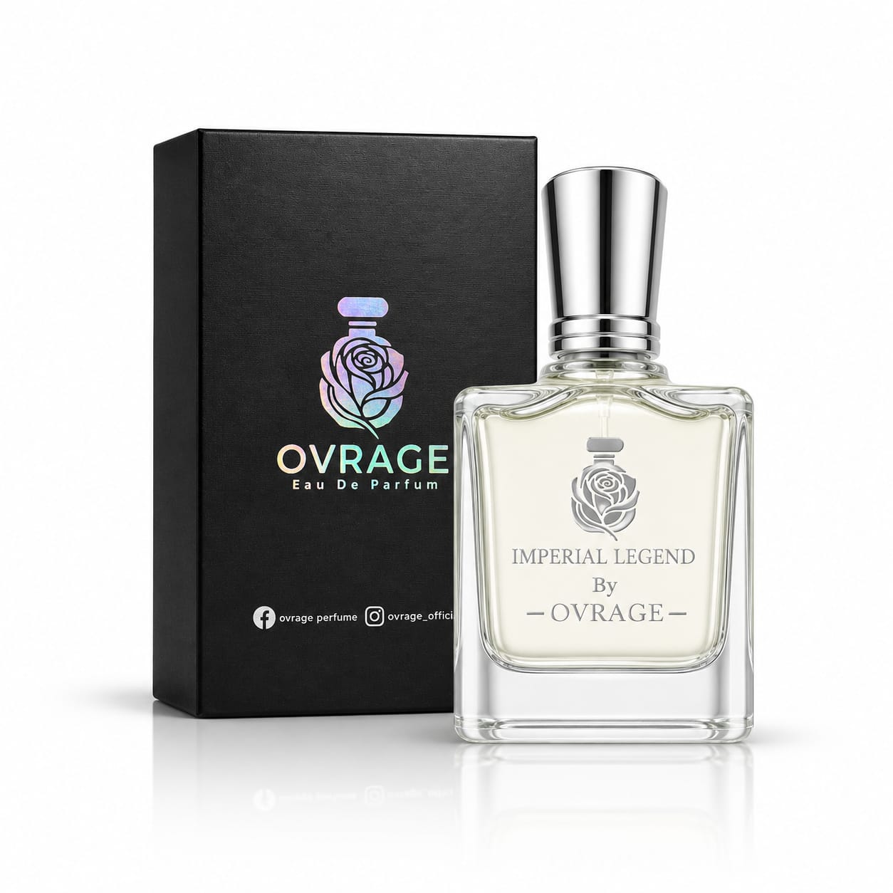 OVRAGE Imperial Legend Eau De Parfum 50ml with luxury packaging