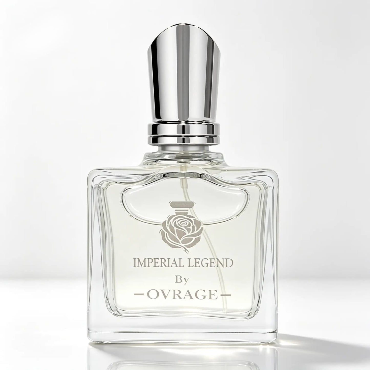 OVRAGE Imperial Legend Eau De Parfum 50ml Luxury Men's Perfume Bottle White Background